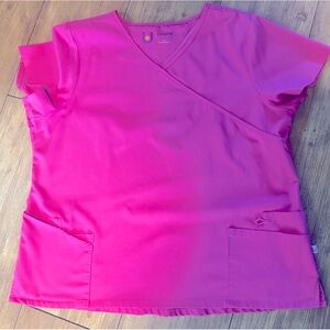 Pink scrub top 2xl urbane